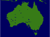 Australia map preview