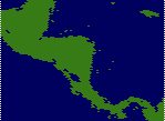 Central America map preview