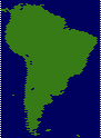 South America map preview