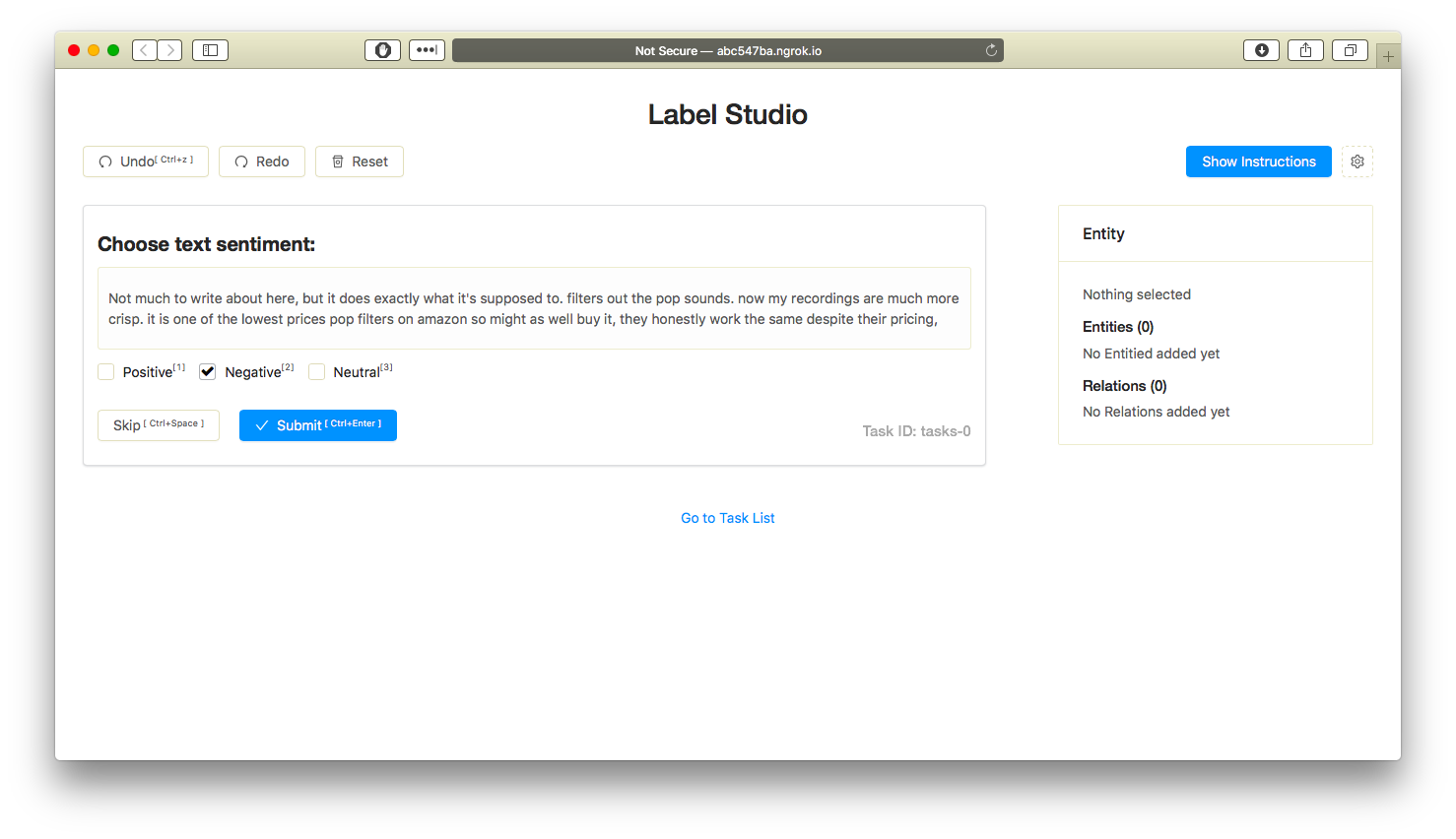 Sentiment Analysis UI Sentiment Analysis UI