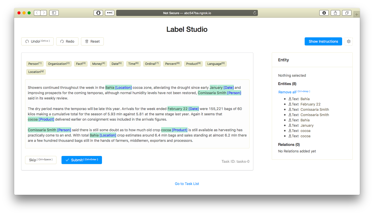 Named Entity Recognition Named Entity Recognition