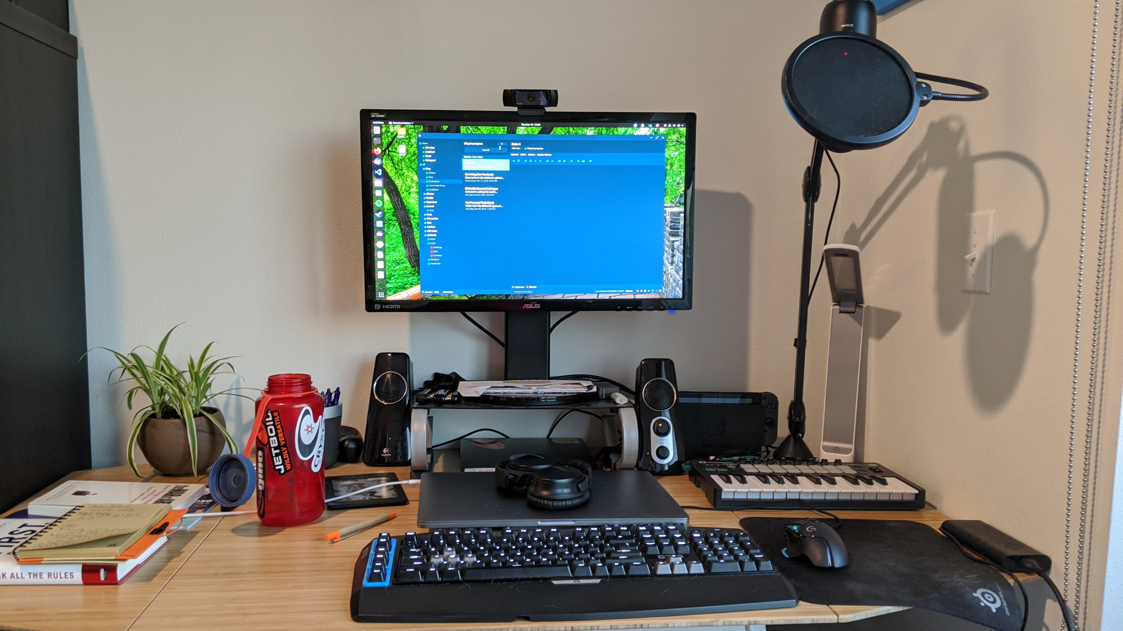 My current desk setup